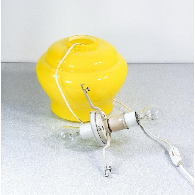 Brown Murano Glass Table Lamp For Sale - Image 8 of 18