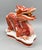 Ceramic Vintage Hand-Painted Chinese Porcelain Dragon Sculpture With Flaming Pearl – Gumps San Francisco Style – Chinoiserie / Hollywood Regency For Sale - Image 7 of 14