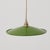 Antique Green Lacquered Metal Ceiling Lamp, Early 20th Century, France - Original Condition : Elevate the atmosphere of...