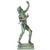 1900 - 1909 Italian Grand Tour Bronze Sculpture “Dancing Faun of Pompeii” After Antique For Sale - Image 5 of 18