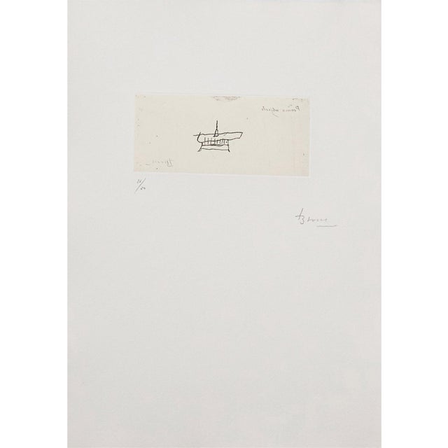 1970s Joan Brossa, Abstract Composition, 1970s, Etching For Sale - Image 5 of 5