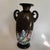 Signed Gambaro & Poggi Murano Millefiori Aventurine Art Glass Vase With Scroll Handles For Sale In Savannah - Image 6 of 13
