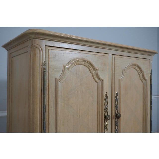 Drexel Cabernet Blanc 2 Door 2 Drawer High Chest For Sale - Image 9 of 18