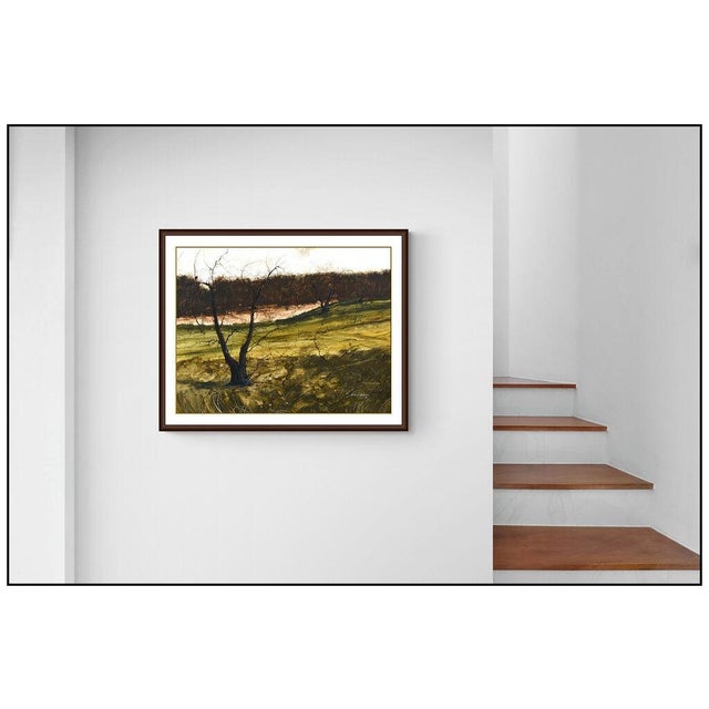 Message us to inquire about custom framing options! (Included for free with every purchase) The artwork here, "Fire Run",...