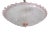 Italian Pink Murano Glass Ceiling Fixture, Murano, 1960 For Sale