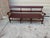 19th Century Antique Early American Primitive Style Deacon, or Porch Bench Solid wood, possibly made from Pine Sturdy and...