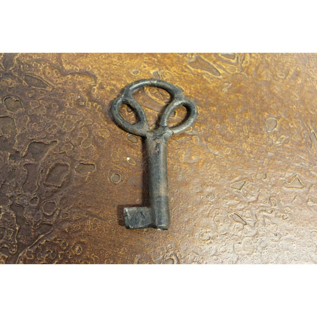 Wood Accents of Salado Rustic Mediterranean Sideboard W/Scrolling Iron Doors For Sale - Image 7 of 7