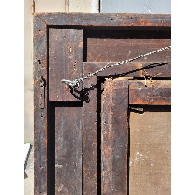 Portrait of Aristocrat, Large Oil on Canvas, 19th Century, Framed For Sale - Image 5 of 18