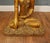 Thai Carved Gilt Wood Buddha Figure with Lotus Pose For Sale - Image 3 of 13