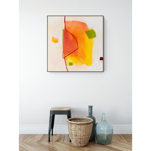 Xanda McCagg Contemporary Abstract Oil on Canvas "Emanate" by Xanda McCagg For Sale - Image 4 of 5