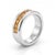 Modern sophistication meets timeless elegance in this refined gemstone band ring, featuring a sleek row of vibrant Peridot...