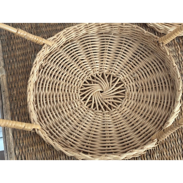 1980 Folding Baskets From People's Republic of China For Sale - Image 9 of 12