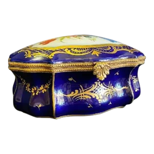 Sevres Porcelain Box