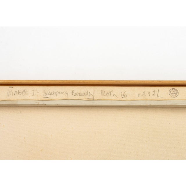 Textile Jack Roth "Mabel I - Sleeping Beauty" Acrylic, '76 For Sale - Image 7 of 10