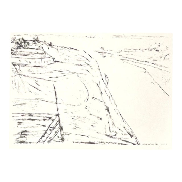 1947 Paul Klee Engraving 10 River View 1912 For Sale