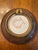 1980s Lotus Porcelain Bowl in Brass For Sale - Image 4 of 6