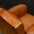 Brown Art Deco Moustache Leather Club Chair c.1930-1940 For Sale - Image 8 of 15