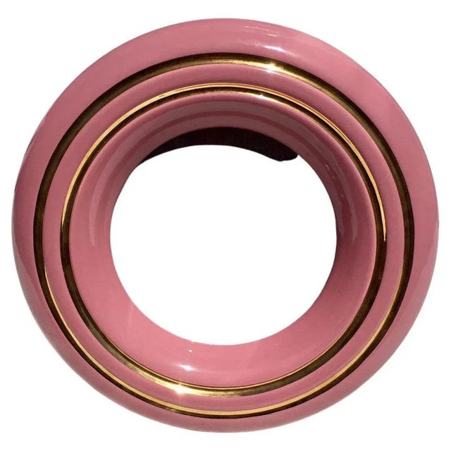 Italian Photo Frame in Pink Lacquered Wood, Italy, 1980s For Sale - Image 10 of 10