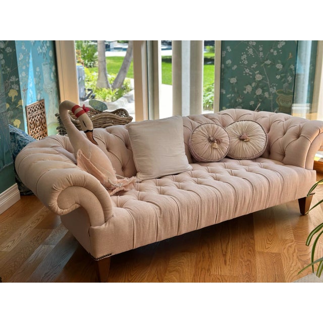 Chesterfield Style Sofa by Canvas Usa For Sale - Image 9 of 10