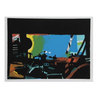 John Hultberg, Wide Window Ii, Silkscreen For Sale