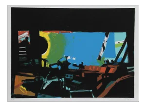 John Hultberg, Wide Window Ii, Silkscreen
