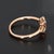 Here is a 10k Rose Gold Ring featuring Twelve Round White Diamonds with a total carat weight of ~0.12cts. The Diamonds are...