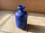 Studio Ceramic Art Vase with Blue Lava Glaze by Hartwig Heyne for Hey Keramik, West Germany, 1970s For Sale - Image 11 of 16