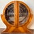 Art Deco Circular Leaded Glass Superlative Cabinet 1930s For Sale - Image 4 of 12