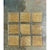 Contemporary Vintage Signed Judi Harvest “Edible Icons” Gold Plated Matzoh - Set of 9 For Sale - Image 3 of 12