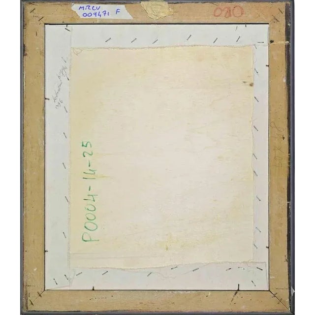 Modern Sebastiano Sanguigni, Athena Goddess, Oil Painting, 2000, Framed For Sale - Image 3 of 4