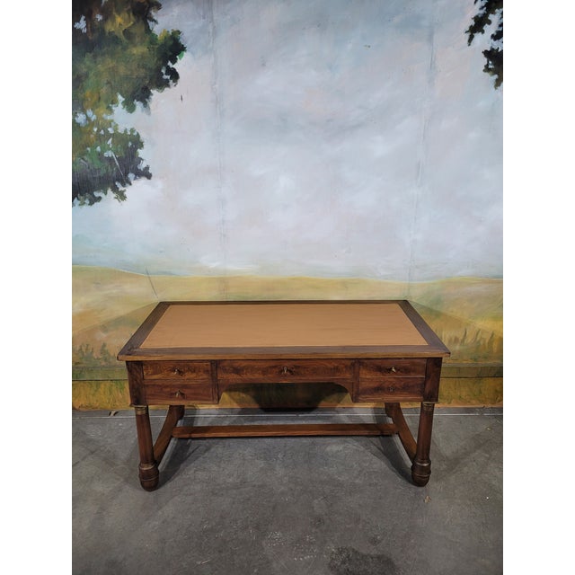 Empire Style Desk in Mahogany For Sale - Image 13 of 13