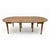 Antique Tuscan Elm Extendable Round Dining Table with Five Leaves, 1900 For Sale - Image 4 of 15