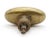 Late 19th Century 1890s Yale & Towne French Renaissance Oval Brass Dummy Door Knob For Sale - Image 5 of 5