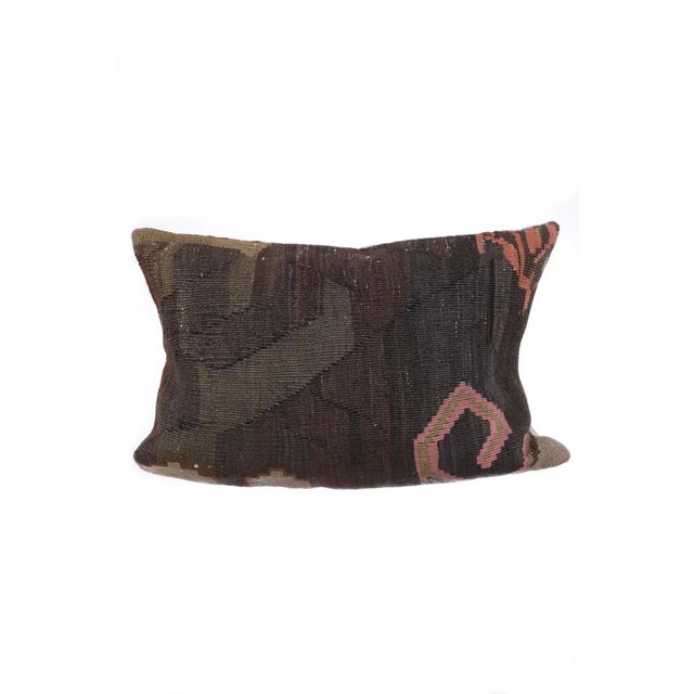 Handmade Kilim Pillow Cover For Sale - Image 4 of 4