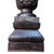 Early 20th Century Early 20th Century Pair of 34" Large Black Cast Iron Pineapple Architectural Finials Outdoor Statues For Sale - Image 5 of 10
