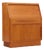Mid-Century Danish Secretary in Teak by Bernhard Petersen For Sale