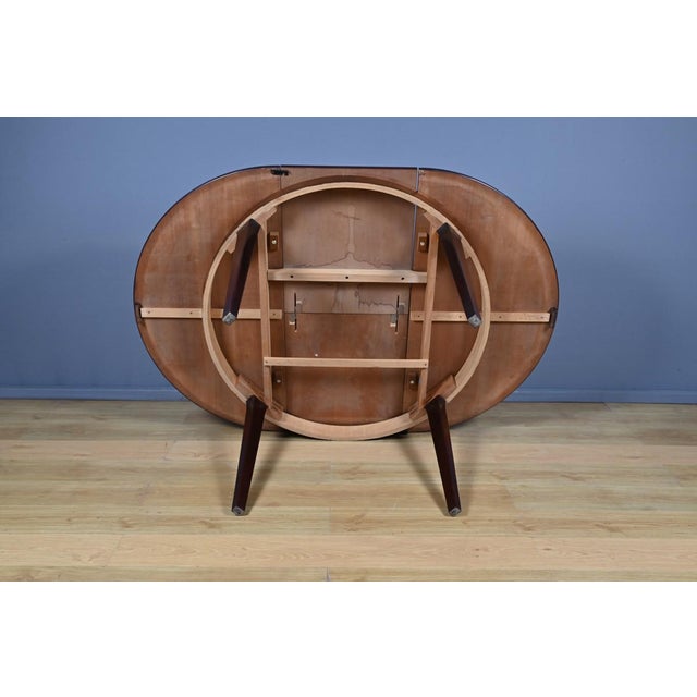 Scandinavian Wooden Table, 1960s For Sale - Image 15 of 17