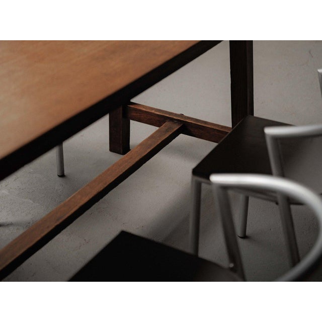 Handcrafted Oak Table, France, 1960 For Sale - Image 10 of 12