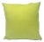 Chartreuse Linen Pillow Cover 20"x20" For Sale