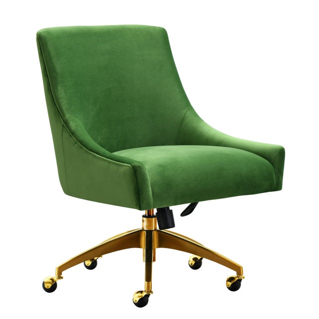 Green Beatrix Green Office Swivel Chair For Sale - Image 8 of 8