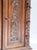 Antique Gothic Hand-Carved Wood Medicine Cabinet For Sale - Image 9 of 11