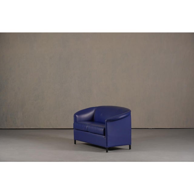 Blue Wittman Aura Sofa by Paolo Piva, Austria, 1980s For Sale - Image 8 of 15