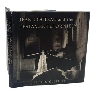 Jean Cocteau and the Testament of Orpheus Hardcover by Lucien Clergue 1st Ed. For Sale