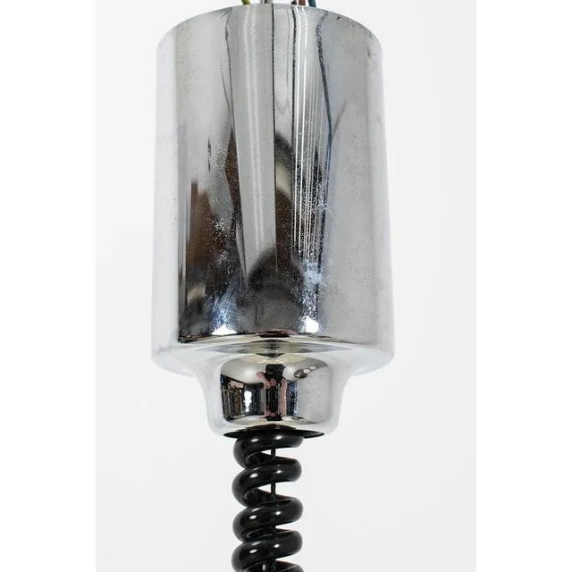 Cream Large Hanging Lamp from Cristallux For Sale - Image 8 of 12