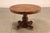 Karges Walnut Round Extendable Dining Table With Three Leaves For Sale - Image 17 of 18
