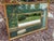 Vintage Hand-Painted Tropical Landscape Beveled Wall Mirror For Sale - Image 9 of 12