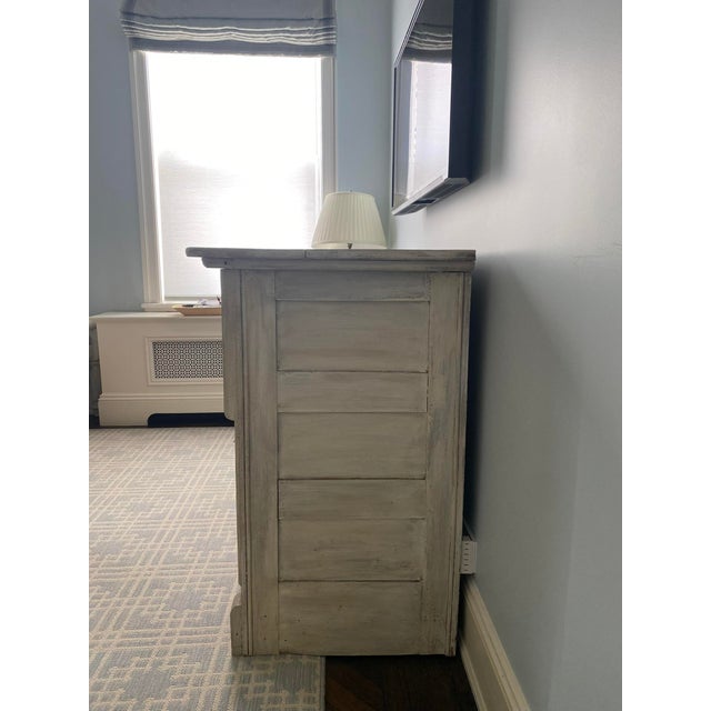 Transitional Antique Solid Wood Dresser For Sale - Image 3 of 3