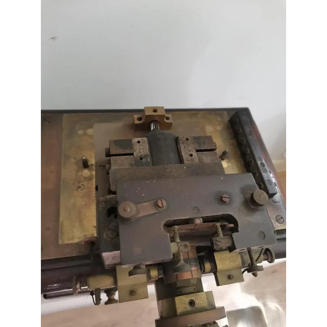 Baudot Multiple-Impression Telegraph by J Carpentier Paris, 1900 For Sale - Image 5 of 13