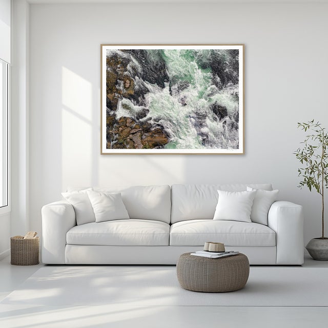 Edition Aerial Views Bernhard Lang Image: AV_Rhine_Falls_053 Size A: 59,0 x 44,2 inches (150 x 112,5 cm) No 3 of 8 +2 AP,...