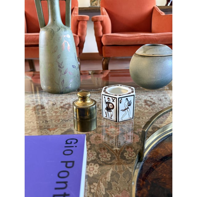 Brass Weight Shaped Table Lighter by Mauro Manetti, Italy, 1970 For Sale - Image 10 of 11